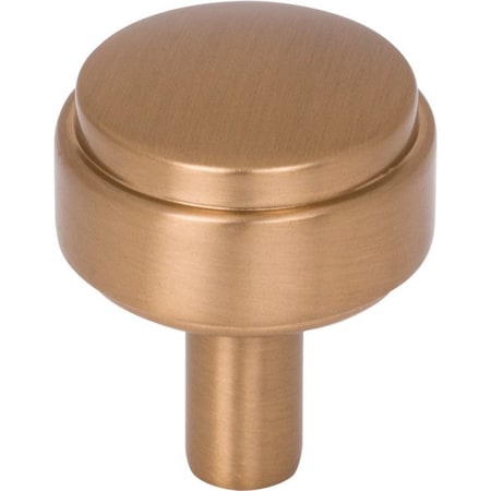 1-1/8 Diameter Satin Bronze Hayworth Cabinet Knob
